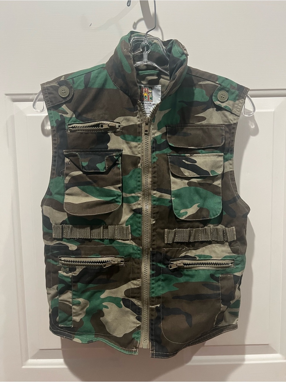 Rothco Boys' Ranger Vest - Green Camo